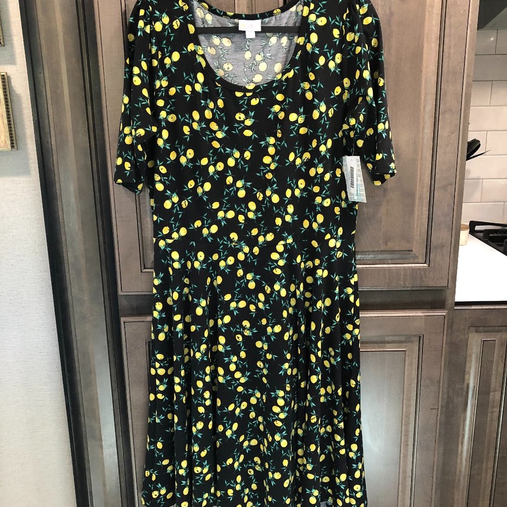 WOMEN'S PLUS SIZE "Nicole" LuLaRoe DRESS